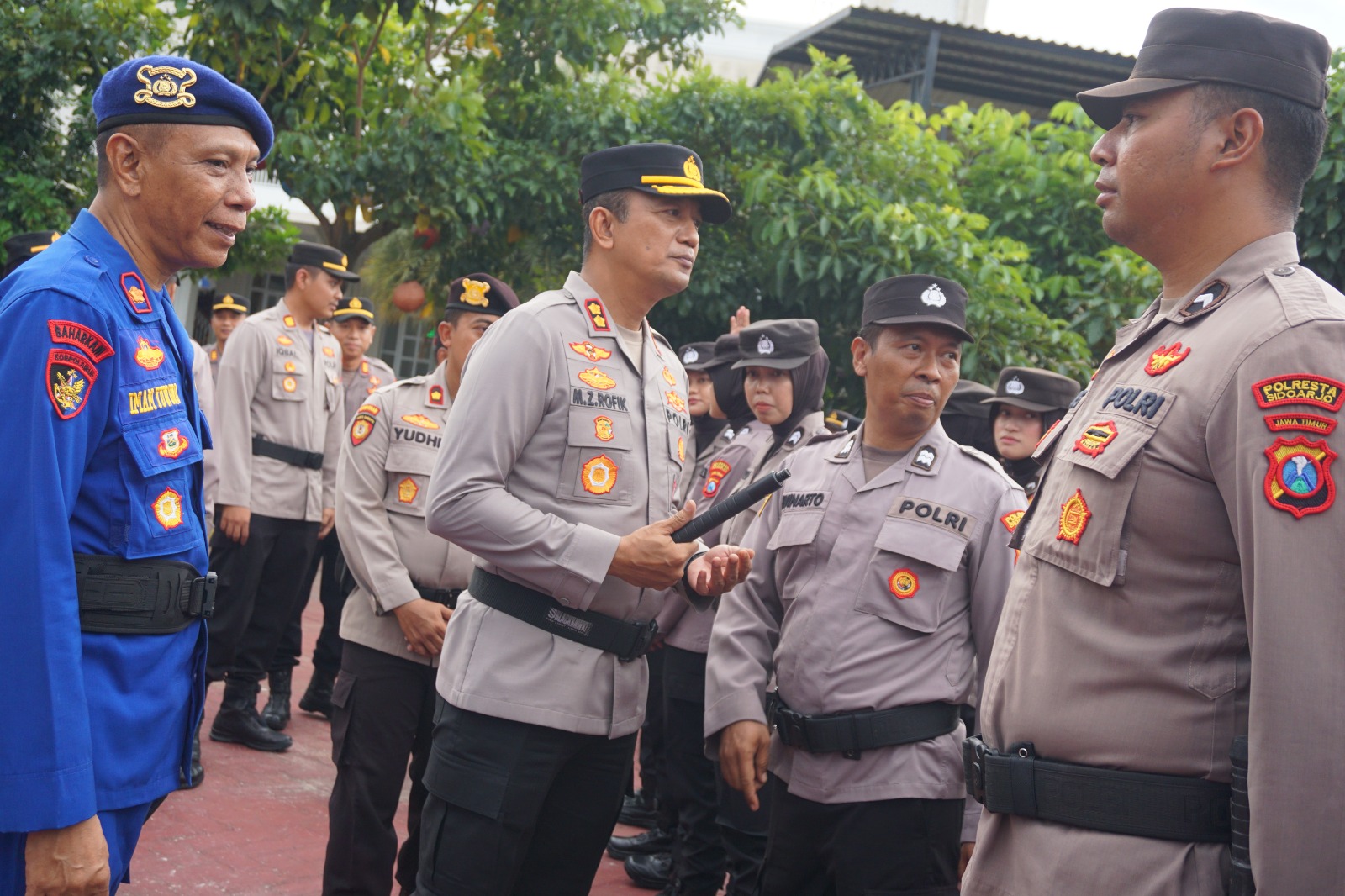Polresta Sidoarjo Siapkan 1.200 Personel Pengamanan Hari Buruh 2026