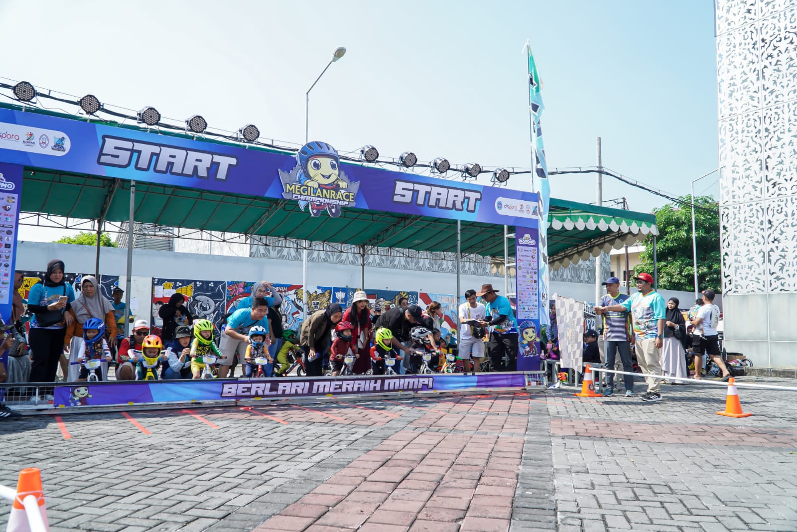 Push Bike Megilan Race di Lamongan Diikuti 594 Anak