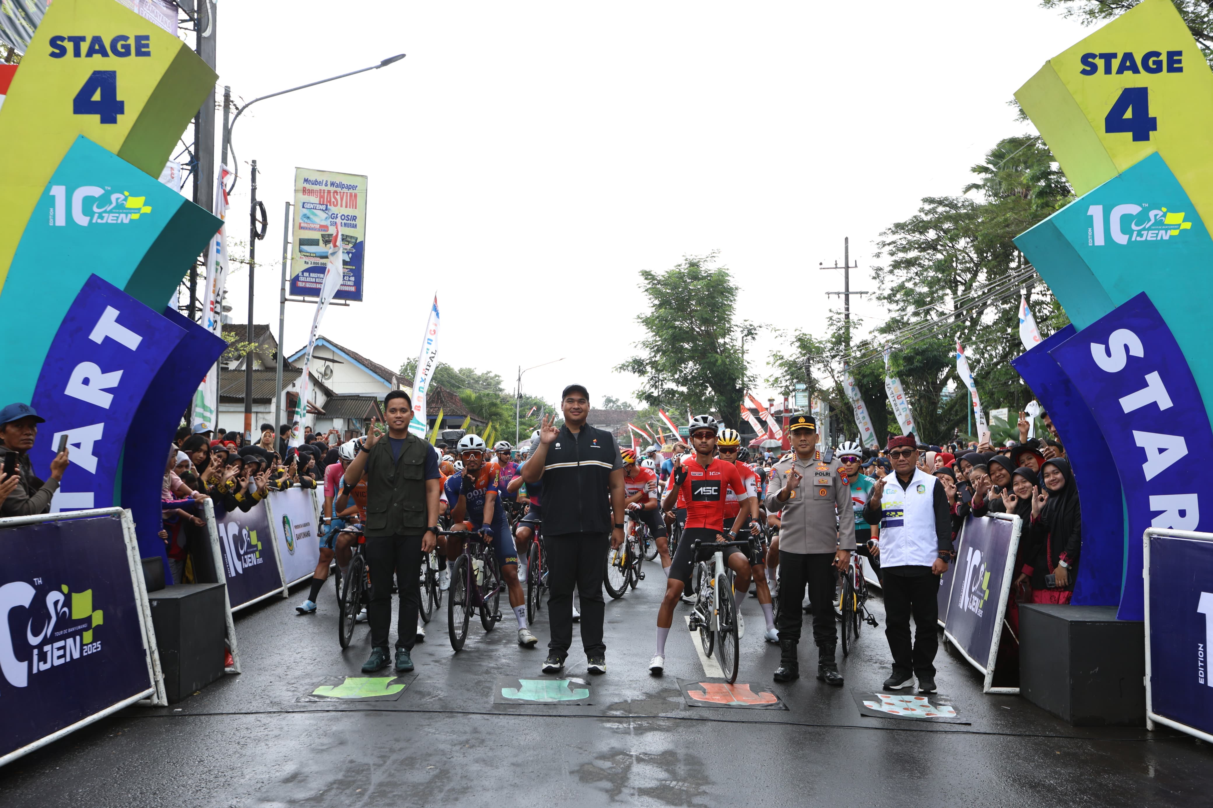 Etape 4 TdBI 2025, Polresta Banyuwangi Pastikan Jalur Gunung Ijen Aman Total