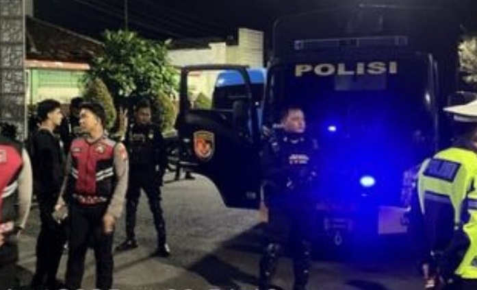 Polresta Banyuwangi Gelar Patroli Skala Besar Cegah Gangguan Kamtibmas