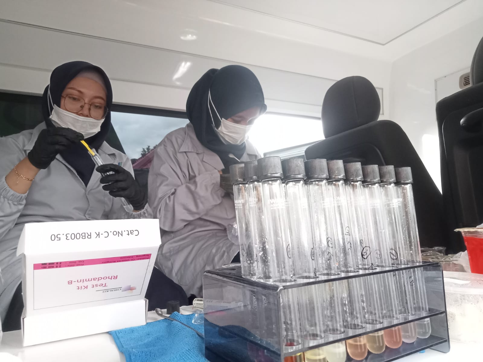 Dinkes Kabupaten Tulungagung Temukan Pewarna Tekstil dalam Jajan Krupuk Takjil