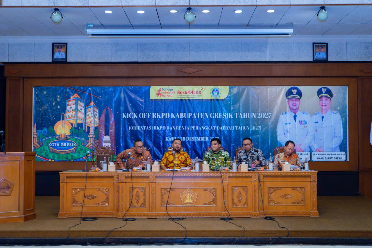 Pemkab Gresik Awali Penyusunan RKPD 2027, Bupati Tekankan Perencanaan yang Transparan