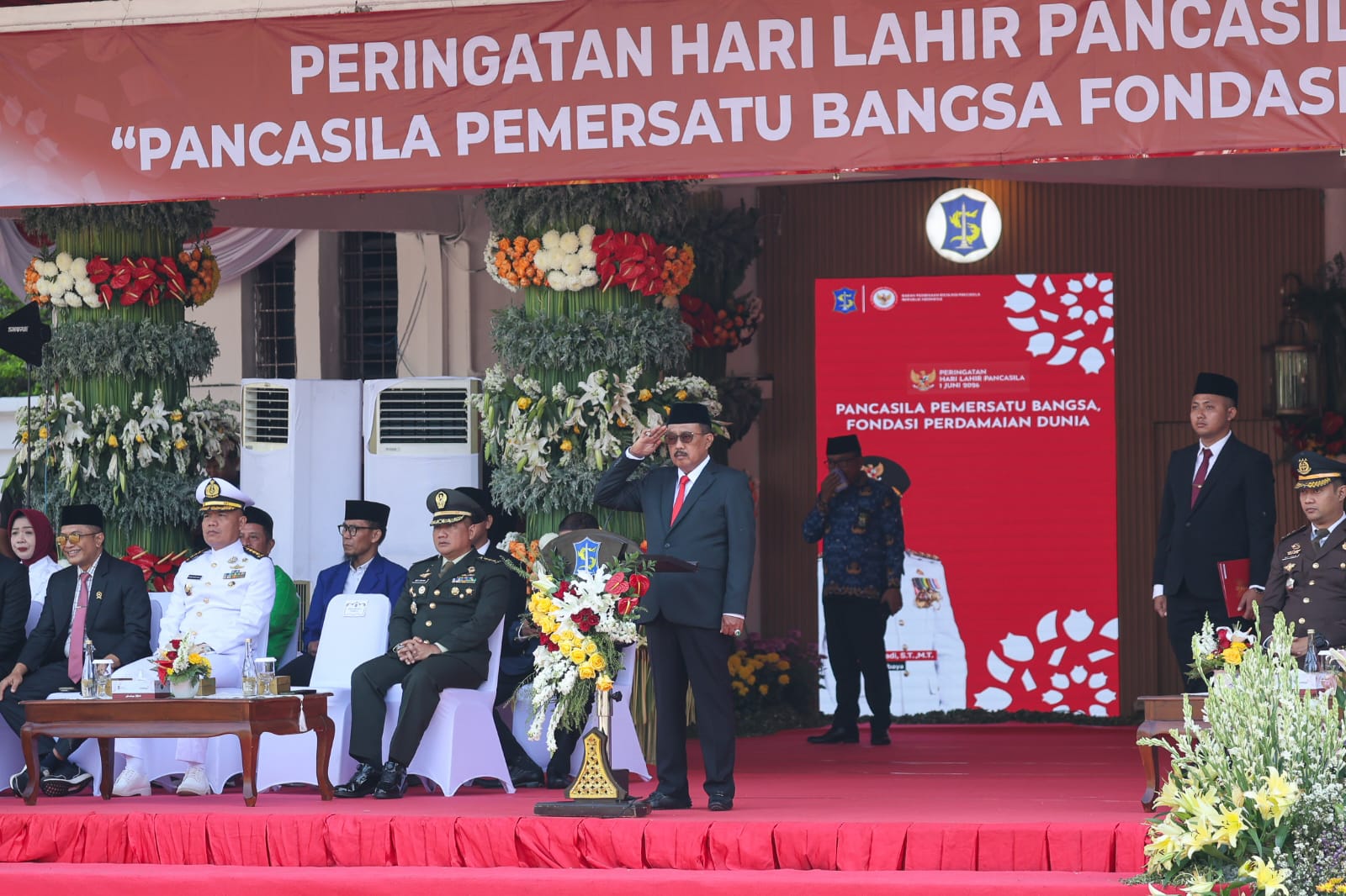 Upacara Hari Lahir Pancasila, Wawali Armuji: Pancasila adalah Jangkar Moral Hadapi Tantangan Global