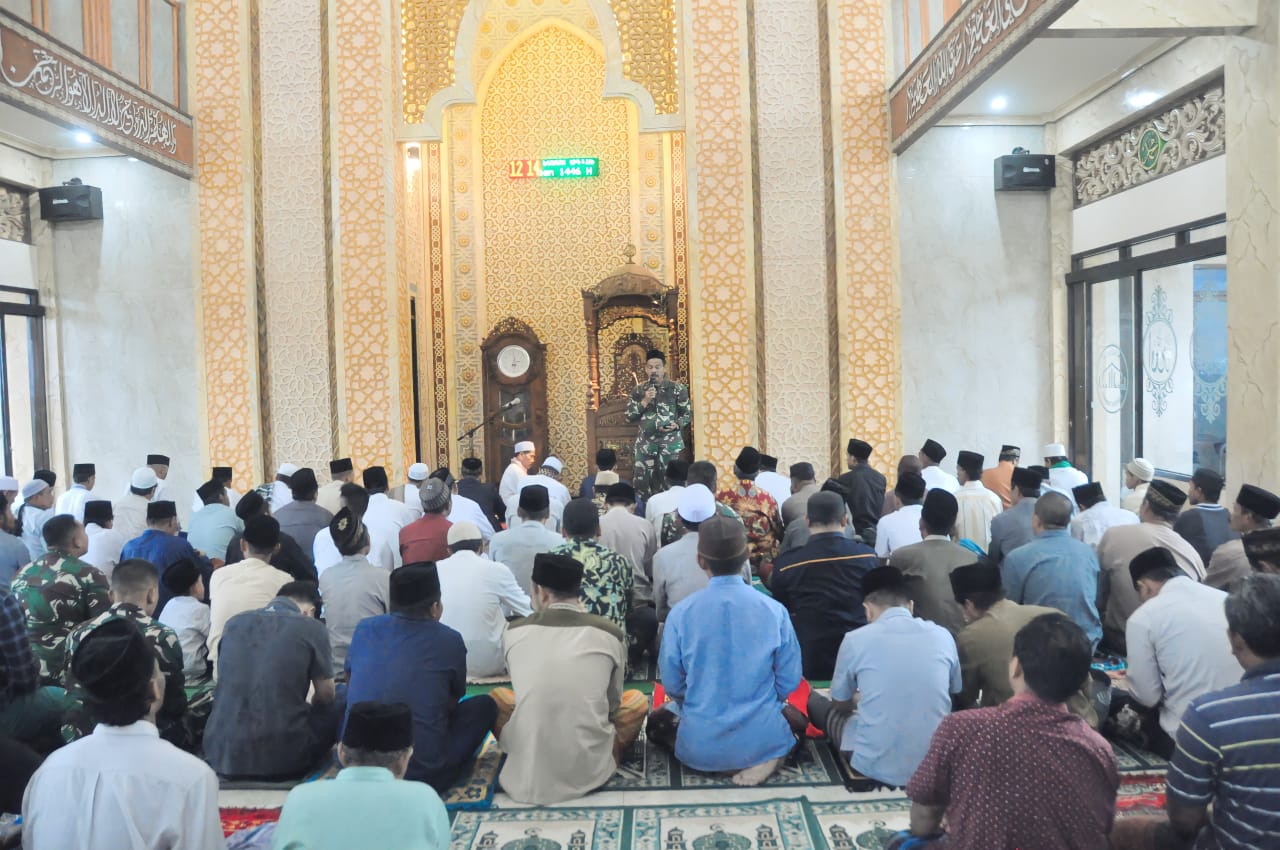 Satgas TMMD ke-123 Kodim 0821/Lumajang Gelar Kegiatan Keagamaan di Desa Burno