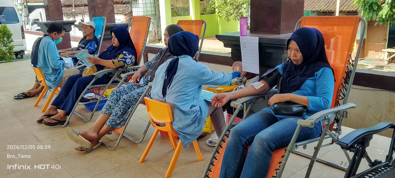Solidaritas Tanpa Batas, Warga Bangsalsari Sumbang 77 Kantong Darah untuk PMI Jember