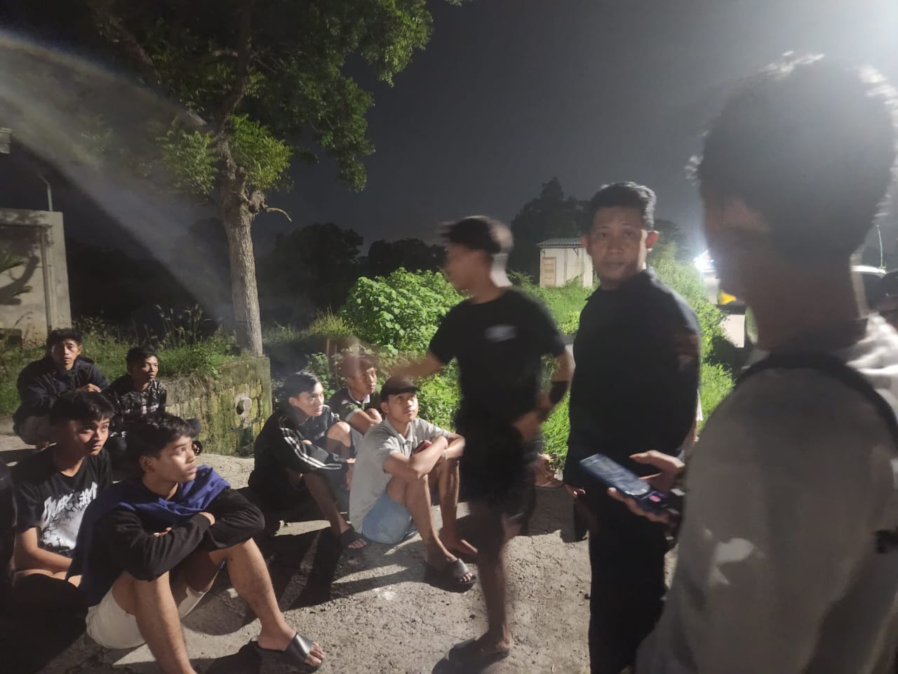 Polres Gresik Gagalkan Aksi Balap Liar di Betoyo Manyar, 12 Pemuda Diamankan