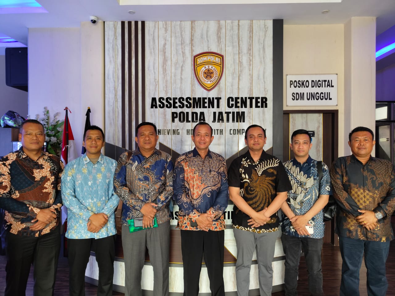 Polsek Wiyung Ikuti Asesmen di Polda Jatim Bersama Kapolsek Jajaran Polrestabes Surabaya