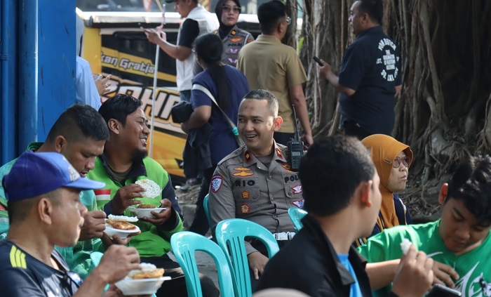 Polresta Malang Kota Gelar MBG dan Cek Kesehatan Gratis di Alun-Alun Merdeka