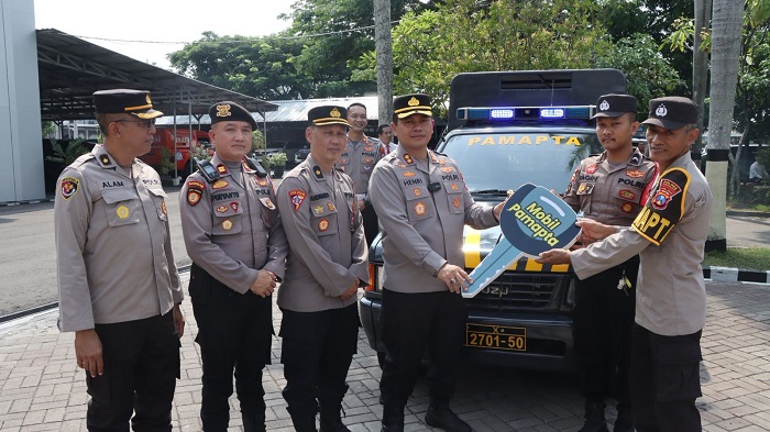 Kapolres Nganjuk Pimpin Launching Pamapta, Wujudkan Polri Proaktif dan Humanis
