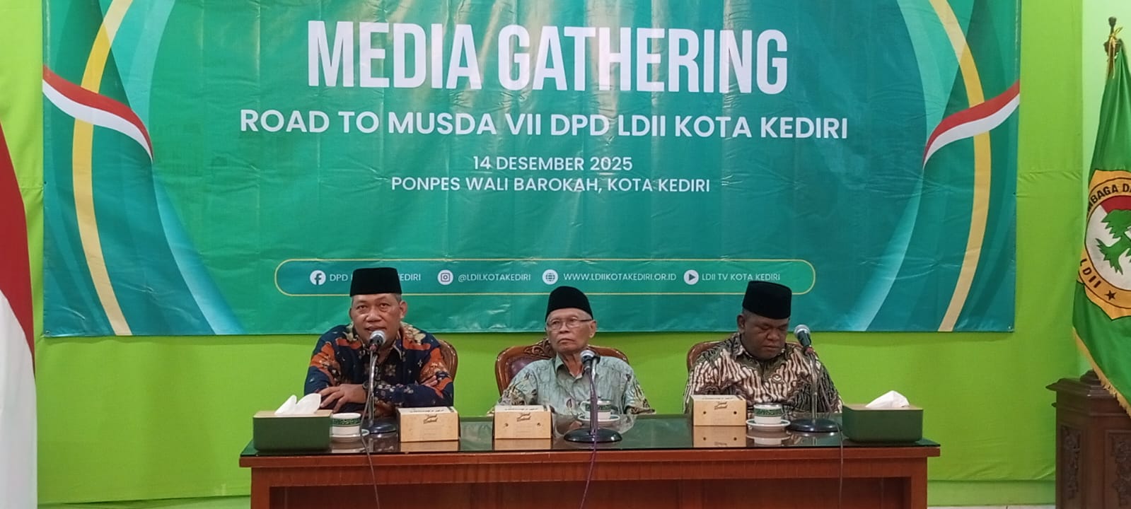 Jelang Musda Ke-VII, LDII Kota Kediri Gelar Media Gathering
