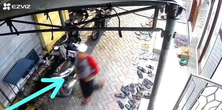 Bandit Motor Gasak Honda Vario di Kapas Madya Surabaya
