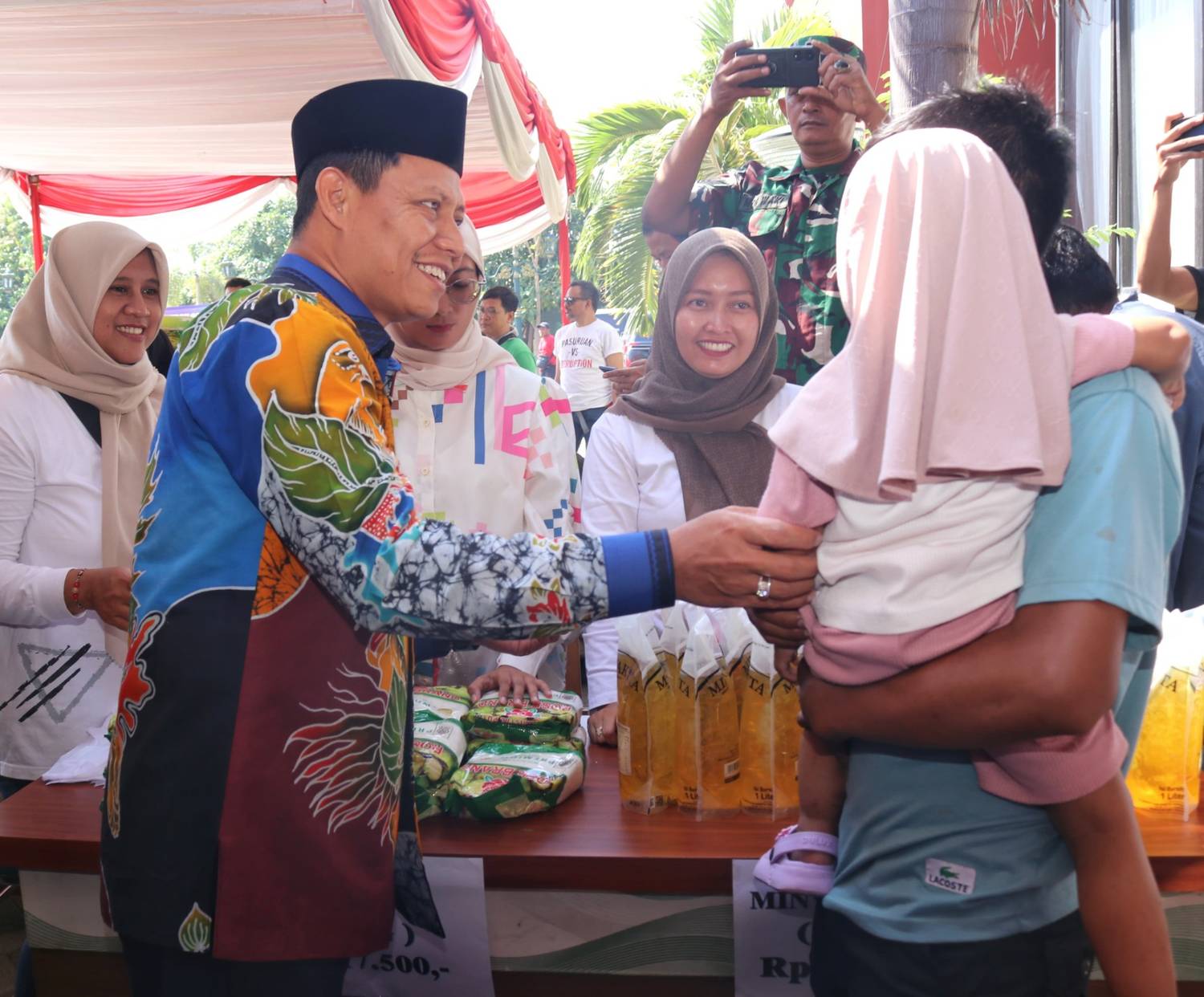 Pemkot Pasuruan Geber Gerakan Pangan Murah Serentak di Empat Kecamatan