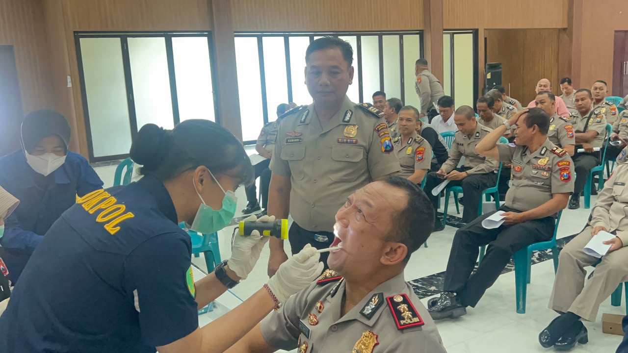 Sambut Hari Bhayangkara Ke-80, Polresta Sidoarjo Gelar Cek Kesehatan Gratis