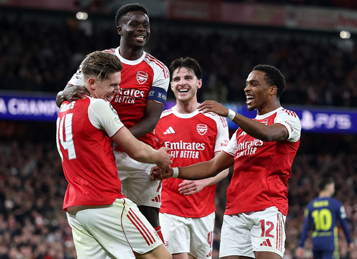 Gyokeres Akhiri Puasa Gol, Arsenal Hancurkan Atletico 4-0 di Emirates