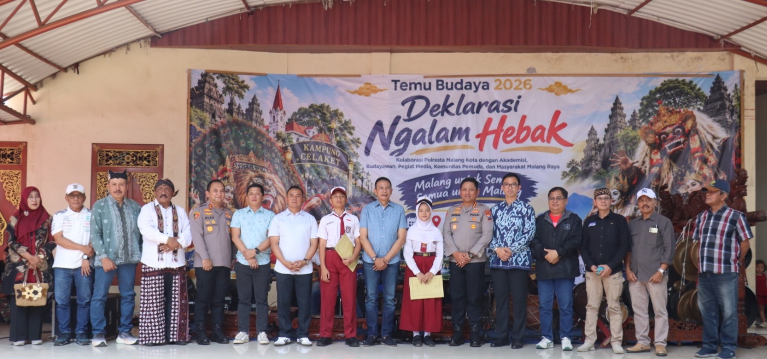 Polresta Malang dan Pemkot Ajak Masyarakat Lestarikan Osob Kiwalan