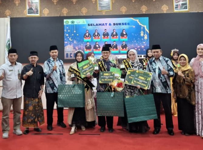 Siswi MAN 3 Kediri Juara 1 Duta Religi 2025