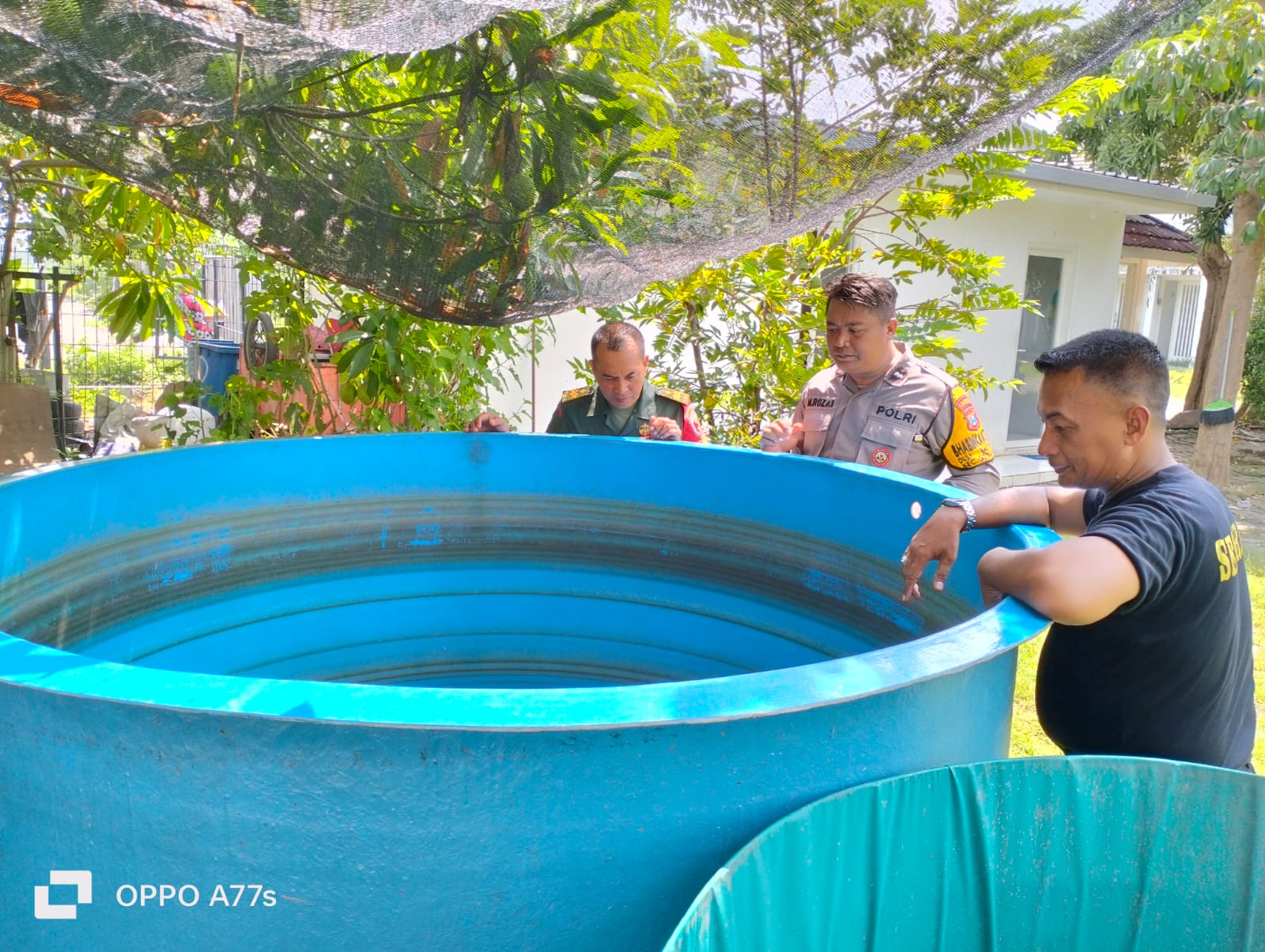 Kolaborasi TNI-Polri Masifkan Ketahanan Pangan Desa Wedi Gedangan