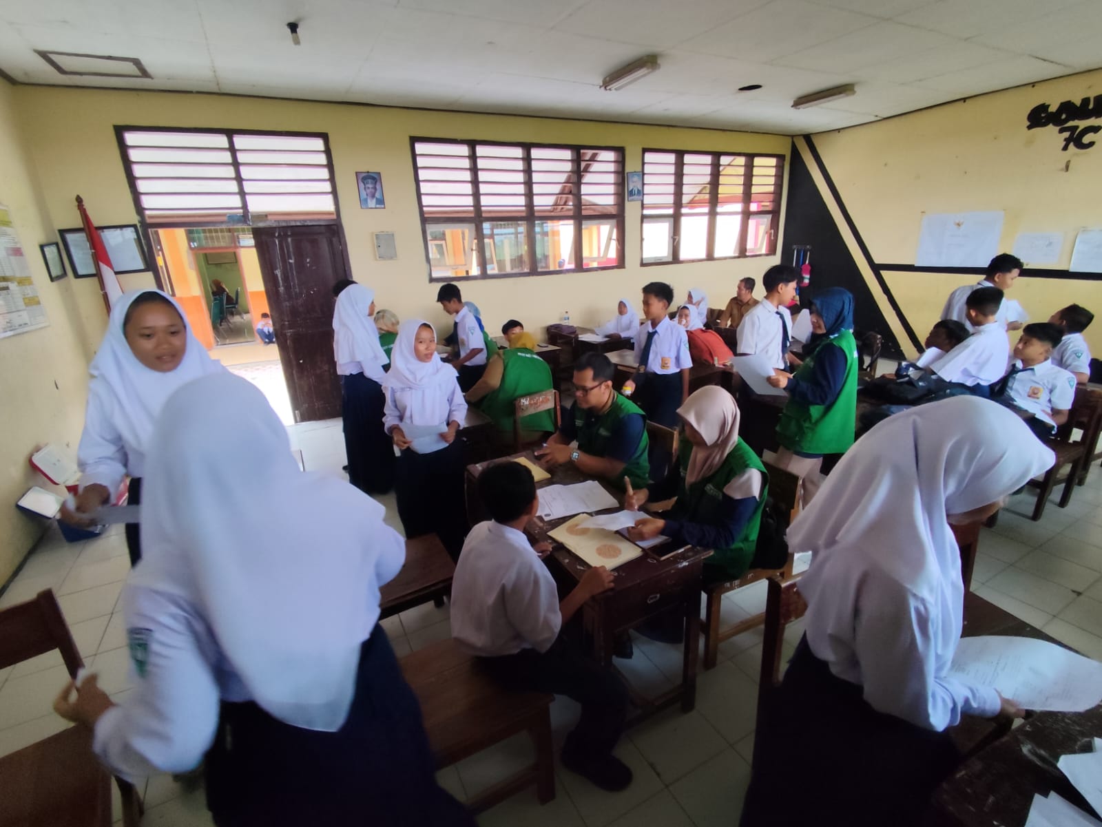 Puskesmas Campurdarat Gelar UKS, Sasar Pelajar SMPN 2