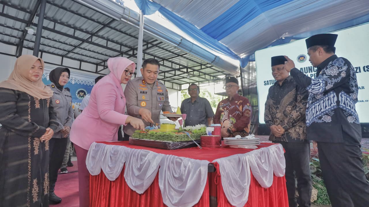 Kapolres Blitar Launching SPPG Jimbe, Wujud Dukungan Polri terhadap Generasi Sehat