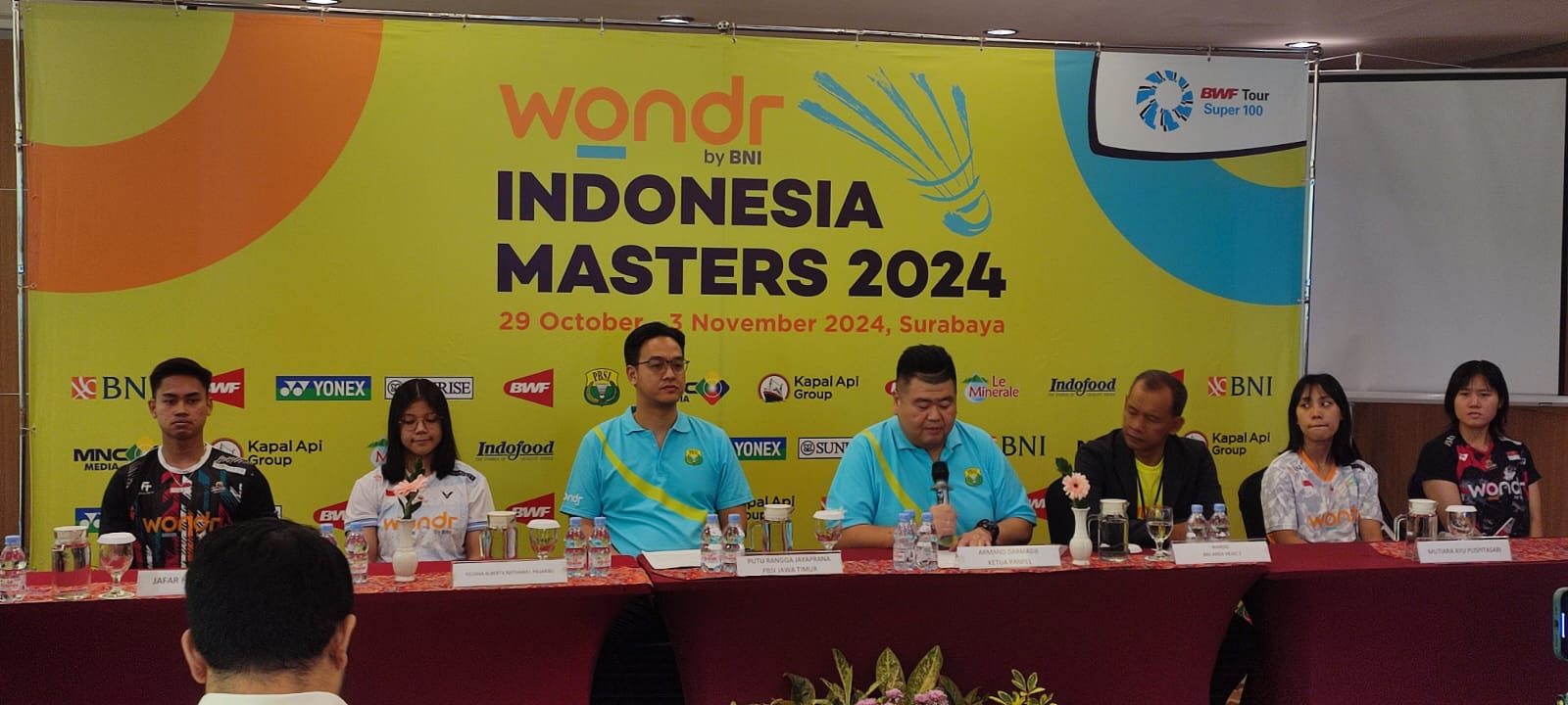 Diikuti 17 Negara, Indonesia Master II Super 100 Siap Digelar di Jatim Expo