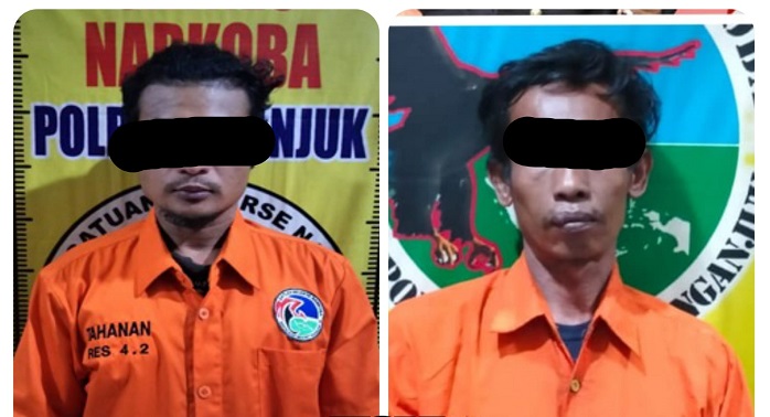 Dalam Sehari, Polres Nganjuk Tangkap Dua Pengedar Sabu di Kertosono dan Tanjunganom
