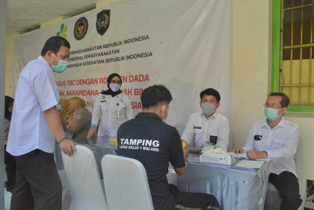 Komitmen Tinggi Lapas Malang Cegah TBC di Warga Binaan