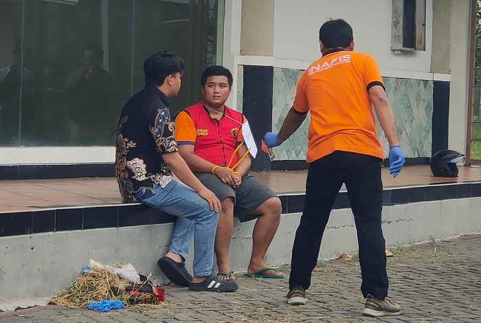 Polisi Gelar Rekonstruksi Pembunuhan Sekuriti Graha Darmo Satelit Surabaya, Peragakan 20 Adegan