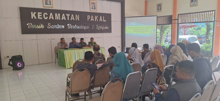 Polsek Pakal Gelar Jum'at Curhat Wujudkan Pemilu Damai 2024