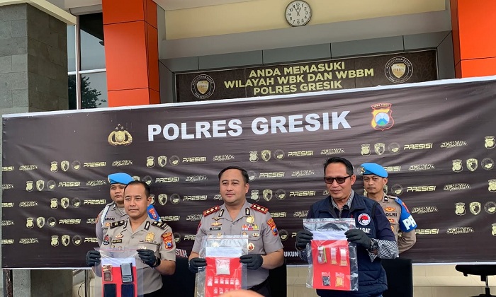 Polres Gresik Ungkap 95 Kasus Narkotika hingga Juli 2026, 140 Tersangka Dijebloskan di Penjara