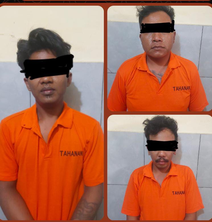 Nekat! Tiga Pria Bertato Curi Motor di KUA saat Akad Nikah