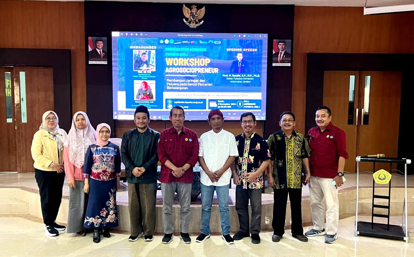 Workshop Agrosociopreneur UNEJ: Tanam Jiwa Wirausaha di Sektor Pertanian