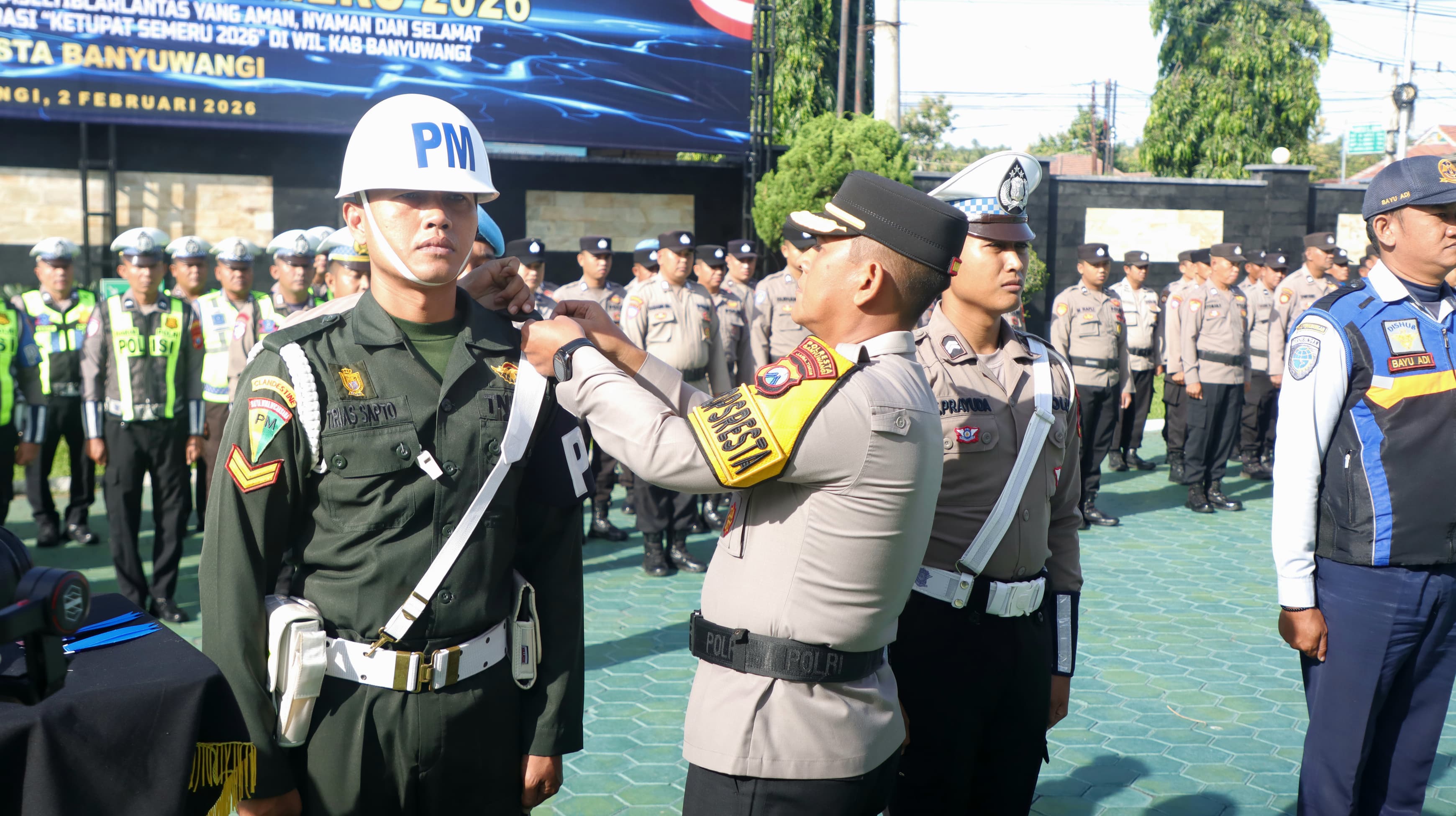 Polresta Banyuwangi Gelar Apel Pasukan Operasi Keselamatan Semeru 2026
