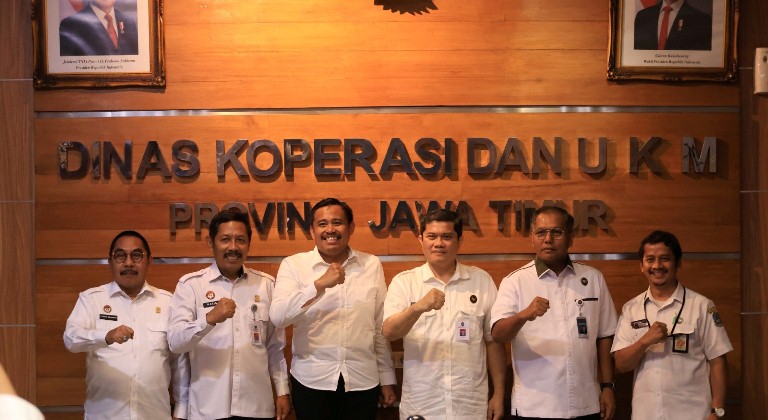 Kemenkum Jatim dan Kemenko Kumhamimipas Tingkatkan Sinergi untuk Dukung UMKM dan Koperasi di Jatim 