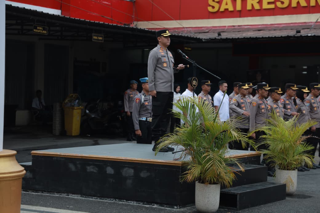 Sapa Anggota, Kapolres Jember Ajak Jaga Soliditas dan Beri Pelayanan Terbaik