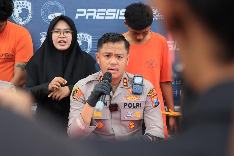 Tiga Pentolan Gangster yang Resahkan Warga Gresik Ditangkap, Satu Pelaku Dilumpuhkan