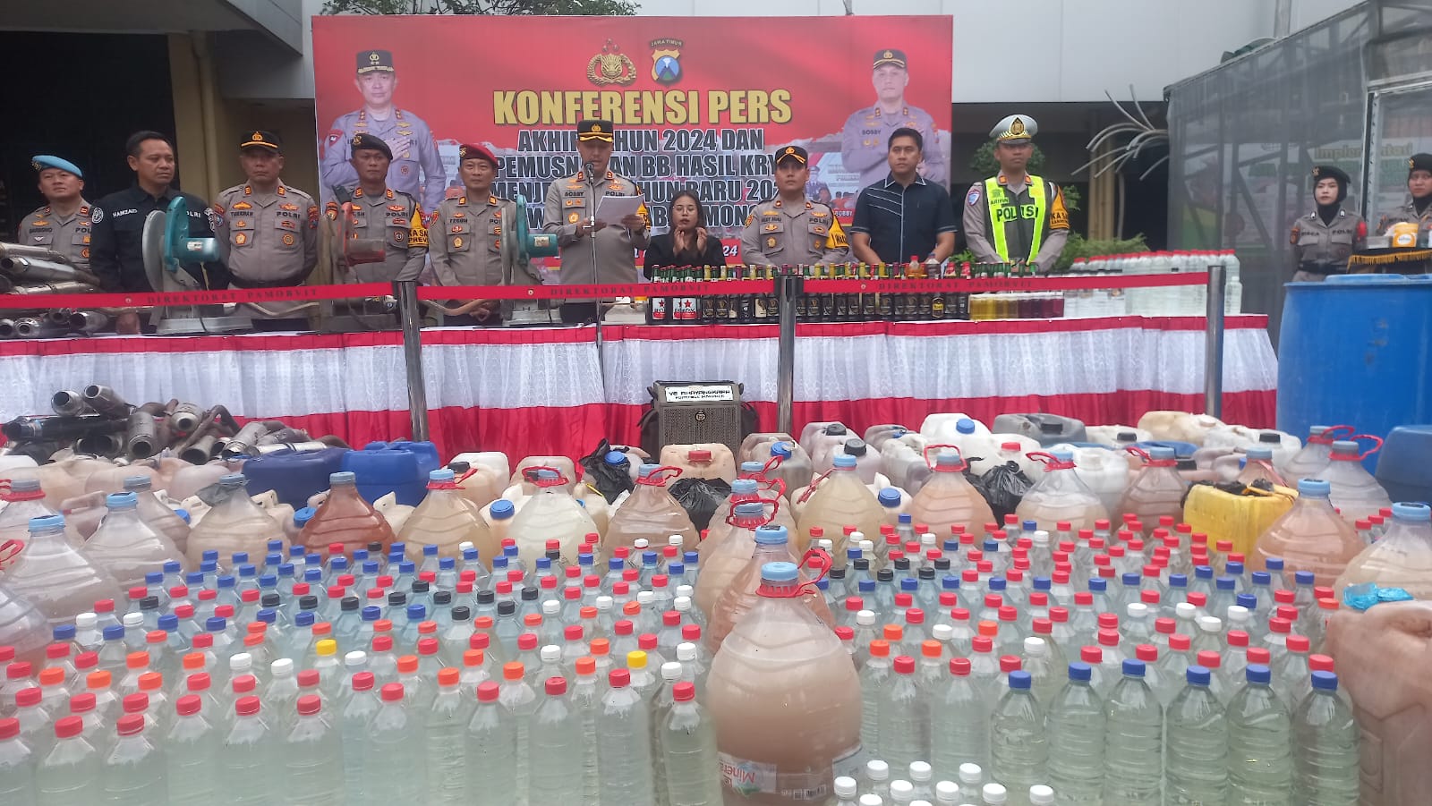 Polres Lamongan Laporkan Capaian Kinerja Akhir Tahun 2024, Ini Dia