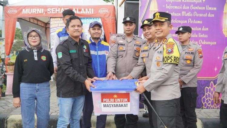 Kapolres Pasuruan Cek Kesiapan Pos Mudik Lebaran di Rest Area Purwodadi