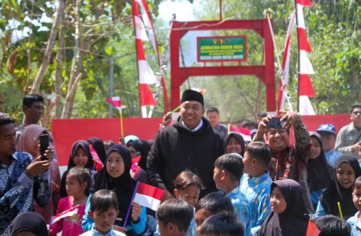 Sinergi Kodim 0823 dan Pemkab Situbondo Tuntaskan 10 Jembatan Merah Putih Garuda
