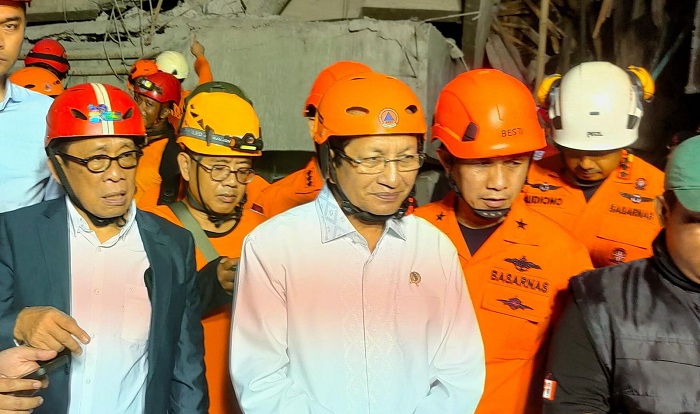 Menag RI Nasrudin Umar Tinjau Ponpes Al Khoziny, Tekankan Pentingnya Standar Pembangunan