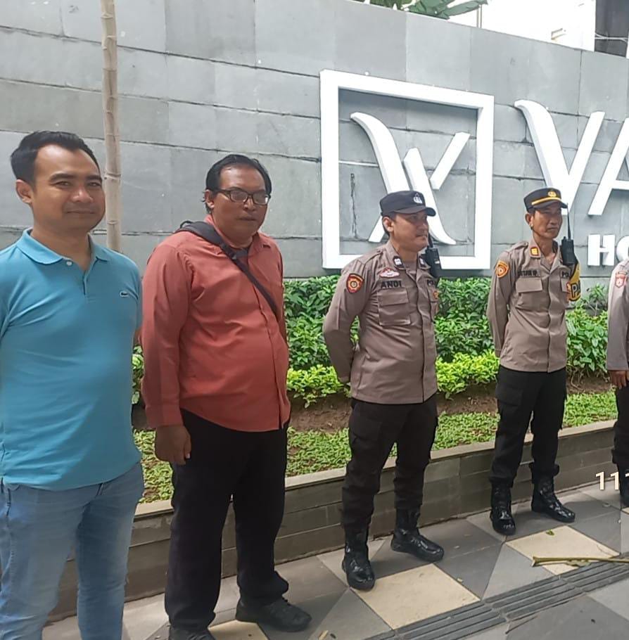 Polsek Sukomanunggal Beri Pengamanan Ketat Timnas U-20 di Vasa Hotel Surabaya