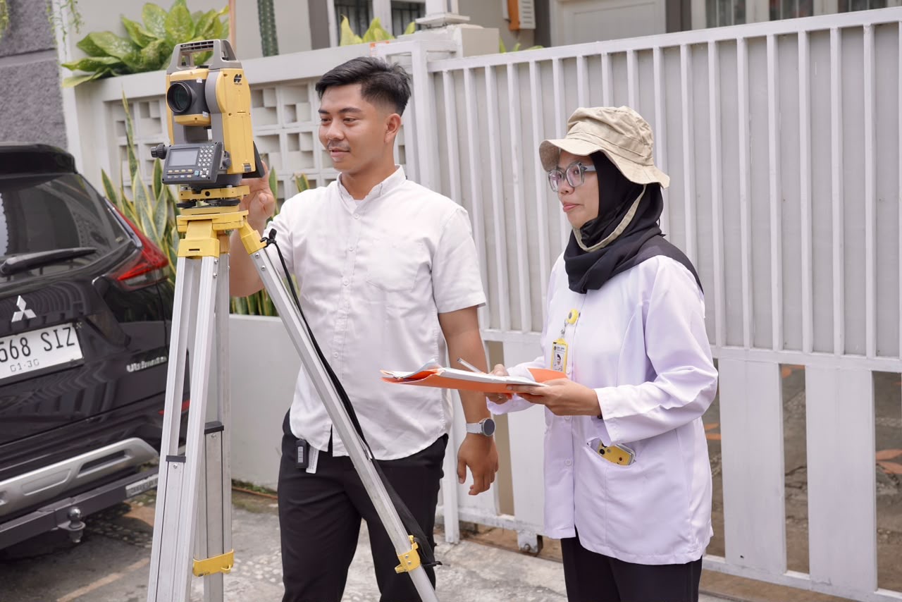 Layanan Pengukuran Terjadwal Beri Kepastian Waktu Pengukuran Tanah