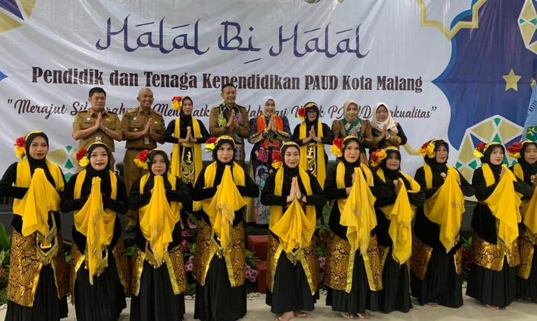 Halal Bihalal dengan PAUD, Wali Kota Malang Tegaskan Kesiapan Sekolah Rakyat