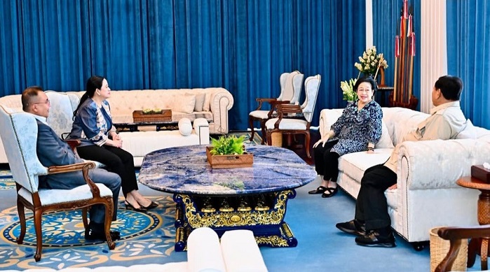 Prabowo Bertemu Megawati di Istana Merdeka, Silaturahmi Antarpemimpin