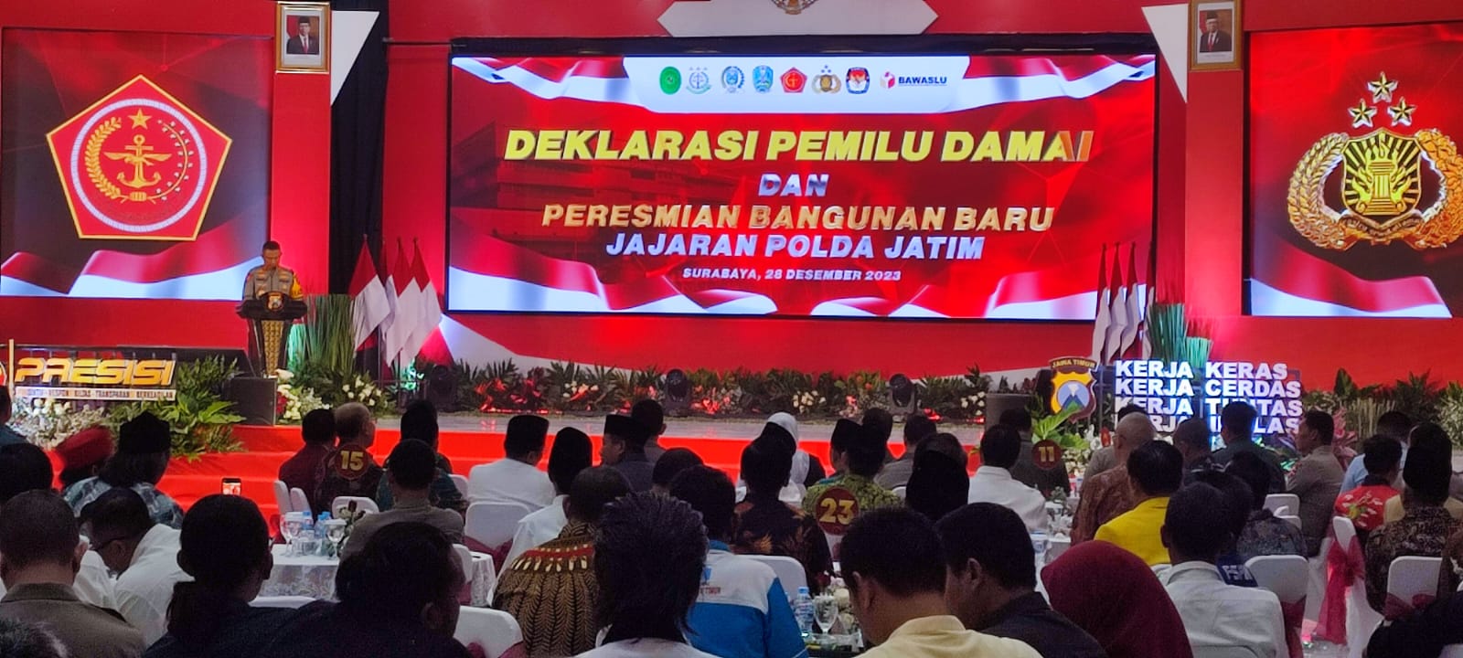 Deklarasi Pemilu Damai, Kapolda Jatim: Momen Tepat Sosialisasi ke Masyarakat untuk Sukseskan Pemilu 2024