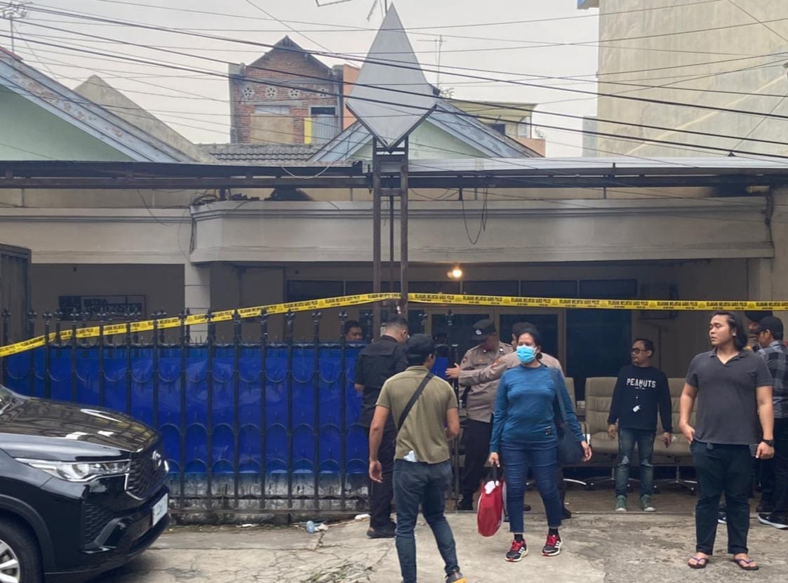 Baru Dikontrak, Rumah di Jalan Bukit Barisan Digerebek Polisi