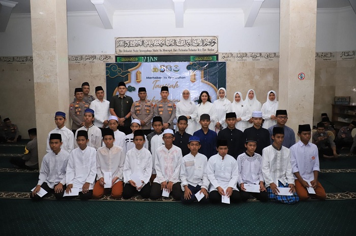 Polres Kediri Kota Gelar Buka Puasa Bersama dan Santuni Anak Yatim serta Duafa