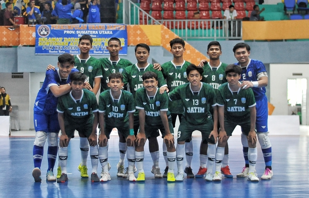 Tim Futsal Putra Jatim Melaju Ke Final PON XXI Aceh-Sumut 2024, Pelatih Ungkap Kunci Suksesnya