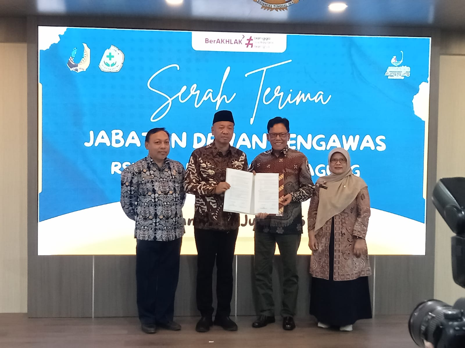 Resmi Dilantik, Syaiful Anam Nahkodai Dewan Pengawas RSUD dr Iskak Tulungagung