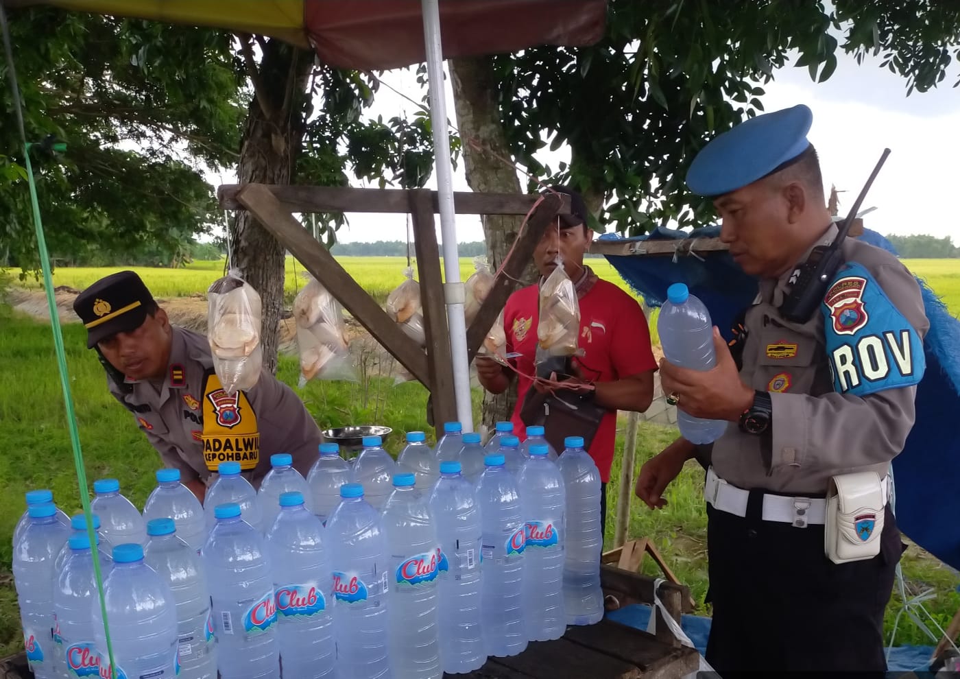 Gencar Razia Peredaran Miras, Polsek Kepohbaru Komitmen Jaga Kamtibmas