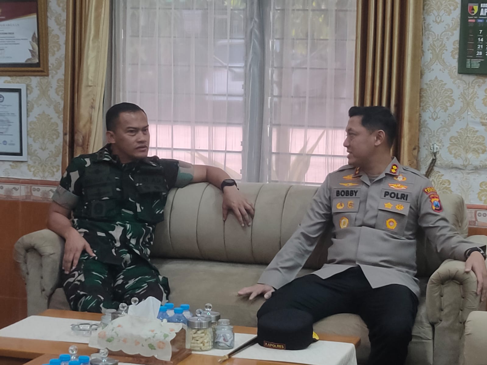 Kapolres Jember AKBP Bobby Jalin Sinergi dengan Forkopimda di Awal Tugas
